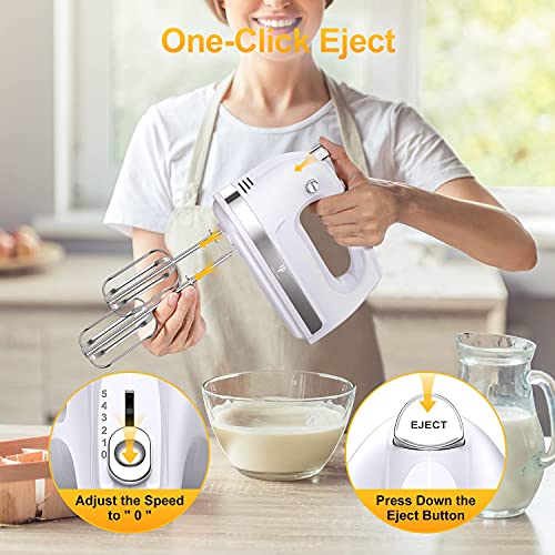 Electric 400W Food Mixer 5 Speed Handheld Mixer