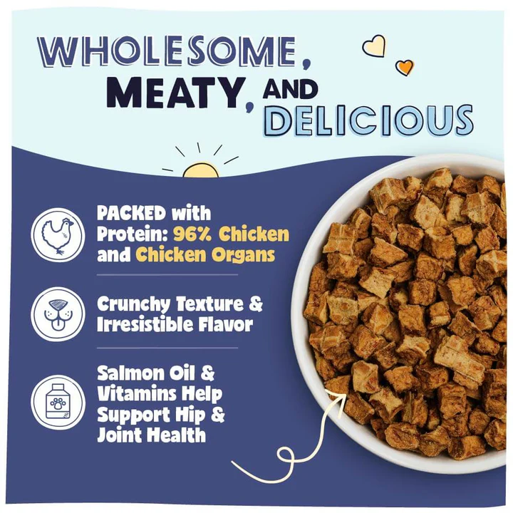 Pawstruck Natural Air Dried Dog Food with Real Chicken Recipe